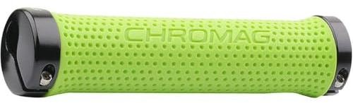 Chromag Basis Griffe für Mountainbike/MTB/Cycle/VAE/E-Bike, Erwachsene, Unisex, hellgrün, Länge 143 mm