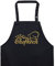 EXPRESS-STICKEREI BBQ Grillschürze - Lustige Kochschürze für Grillfans - Verstellbare Latzschürze für Männer/Frauen - Küchenschürze mit Spruch Chefkoch - Kochschürze