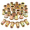 Booramy 100PCS M10 Zincato Rivetto In Acciaio Al Carbonio Inserto Filettato Testa Piatta Per Mobili In Legno
