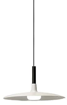 MTDYGHXQ Candelabro de Hierro Forjado de Estilo Industrial con Forma de platillo Volante Creativo, lámpara Colgante de Cabeza única LED, Accesorios de iluminación de decoración de Bar de Restaurante,
