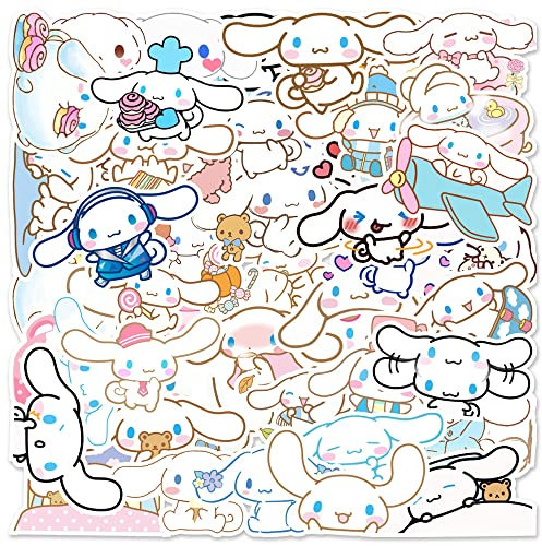 50 Pcs Anime Stickers Laptop Car Scrapbook Phone Skateboard Bike Travel Case Anime Stickers Vinyl Waterproof Aesthetic Personalised Stickers for Teens Boys Girls Adults