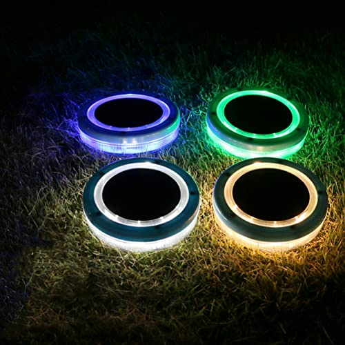 Youning Poolbeleuchtung Solar Pool Licht Unterwasser, Pool Beleuchtungen Solar Unterwasser Licht, Wasserdichtes Poollampe Solarpoollicht für Pool Teich Badewanne Brunnen Aquarium Garten Rasen (4PCS)