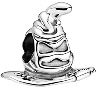 BEEUVIP Damen Sortierung Hut Charm Anhänger für Armband 925 Sterling Silber Geburtsstein Charms Beads passend für Armband