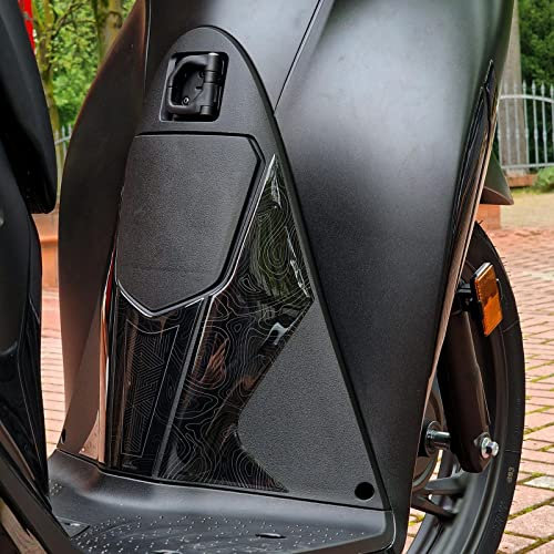 Resin Bike Adesivi Moto Compatibile con Honda SH 125 SH 150 2020-2023. Protezione Scooter Tunnel Serbatoio da Urti e Graffi. Adesivi 3D Resinati compatibili con SH125i