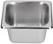 POTRUWE Washing Up Bowl, Stainless Steel Large Rectangular Washing Basin, Dishtub, Mixing Bowl, Multipurpose Soup Basin for Baking Cooking Food Storage