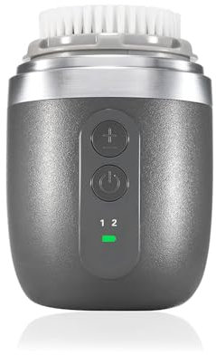 Clarsonic Alpha Fit Men Sonic Gesichtsreinigungsbürste - 2 Geschwindigkeiten, 6x bessere Reinigung als Hände, für alle Hauttypen, mit USB-Ladegerät