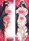 JACCOS Body Kissenbezug Kissenhülle,Anime Pillowcase Doppelseitige Umarmungskissen Bezug,Anime Muster Körper Kissenbezug für Overlord,Peachskin-50cm*150cm