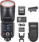 Godox V100S V100-S 100Ws Flash for Sony TTL Speedlight, 400 Full Power Flashes,1.7s Recycle Time,Detachable Sub Flash,2.4G Wireless HSS,Touchscreen Speedlite for Sony Cameras