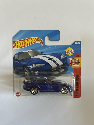 Hot Wheels 1:64 Scale Play or Display Vehicle Car Collection Kids Gift 2025 Model Choose 1 Car (HYW50, 176/250 '96 Dodge Viper GTS)