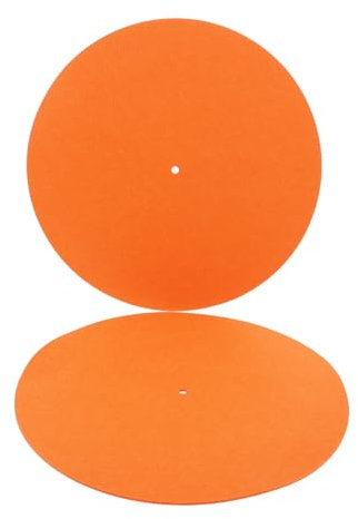 GOOHOCHY Felt Turntable Mat for Record Players Skid Record Pad Turntable Accessories