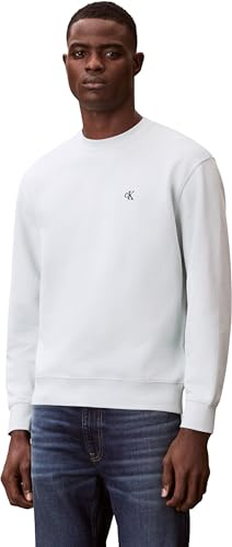 Calvin Klein Herren Ls Eu 350terry Monogram Cn Swtsh Lv04rc296g Sweatshirts (1er Pack)
