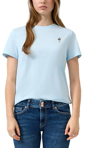 QS T-Shirt mit Stickerei