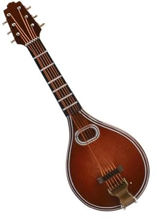 Trumpet Ornaments Mandolin Musical Instrument Ornaments Mini Model