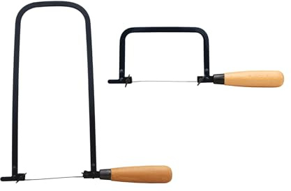 Eclipse Professional Tools ECLSAW2PC 2-teiliges Laubsäge- & Puksägen-Set – Präzisionsschnitte für Holz, Metall, Kunststoff, Schmuck & Bastelarbeiten