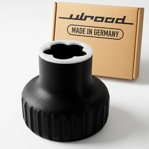 ULROAD passend für Monsieur Cuisine COMPACT Messerdrehhilfe Teiglöser Teigblume Zubehör Tool für Messer Mixtopf (weiss)