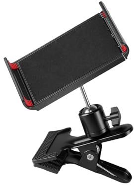 YROHGKPN Adjustable Drawing Board Clamp Mount for 4.7-11inch Tablets Phones Rotatable Stand Study Art Creation Tool Portable Rotating Phone Stand for Art Easel