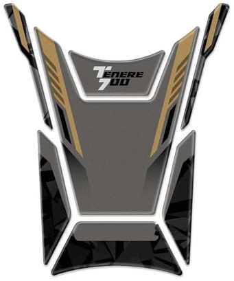 Adhesivo Decoración Pegatina Para Depósito De Combustible Motocicleta Para YAMAHA Tenere 700 TENERE T7 T700 2025, Calcomanías Para Gasolina Tanque Protector Deposito Moto(Color2)