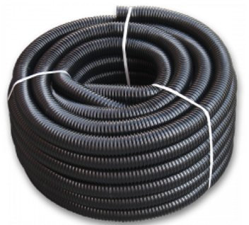 25mm Corrugated Flexible Pond Pump/Filter/Waterfall Pipe/Hose/tubing (15M),Ideal for hydroponics and Suction Hose