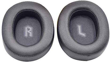 Geneic, 1 paio di cuscinetti di ricambio in morbida schiuma di memoria per cuffie wireless Bluetooth J-B-L E55BT
