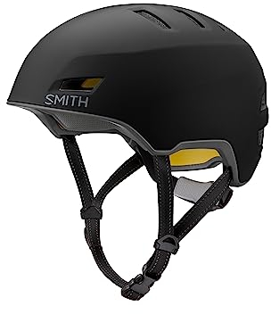 Smith Fahrradhelm Express MIPS, Farbe:Black Matte Cement, Größe:M