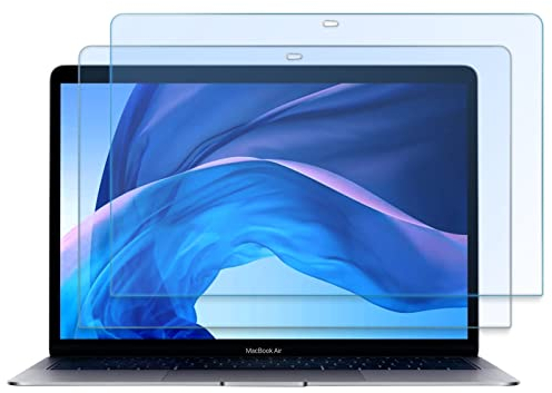 Procase 2 Anti-lumière Bleue Verres Trempé pour MacBook Pro 13"M2 2022 / M1 2020-2016, MacBook Air 13, Air M1, Film Protection Screen Protecteur, Anti Rayures sans Bulles 0.33mm Épaisseur Dureté 9H