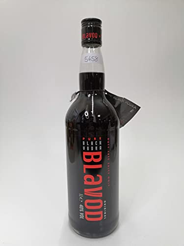 Vintage Bottle - Blavod Pure Black Vodka Duty Free 1 lt. - COD. 5458