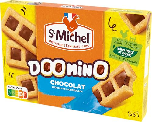 St Michel - Doomino au Chocolat - Sans Huile de Palme - Le paquet de 180g