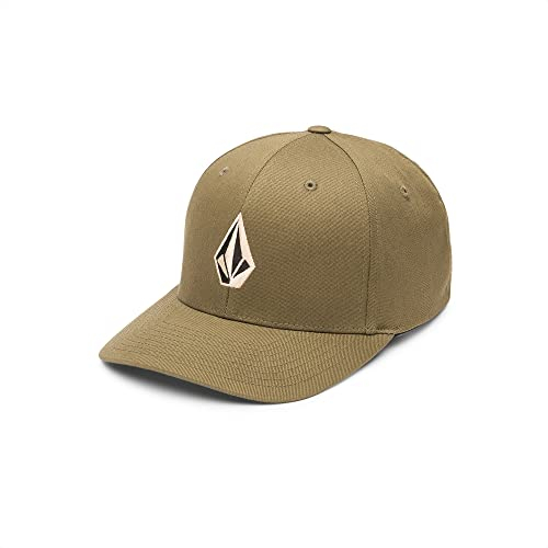 Volcom Full Stone Flexfit Baseball-Kappe, Martini Olive, L/XL