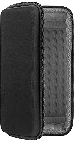 Geekria Shield Lautsprecherhülle, kompatibel mit Sonos Roam, Ersatz-Hartschale, tragbare Lautsprecher-Schutzhülle, Tragetasche mit Kabelaufbewahrung (schwarz)