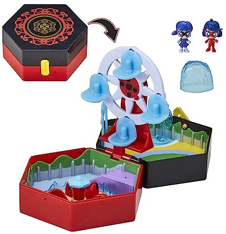 Miraculous Chibi Vergnügungspark: Rides & A Rescue Miracle Box Spielset