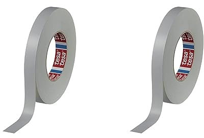 tesa Gewebeband, ökologisch, weiß, 20m x 38mm (Packung mit 2)
