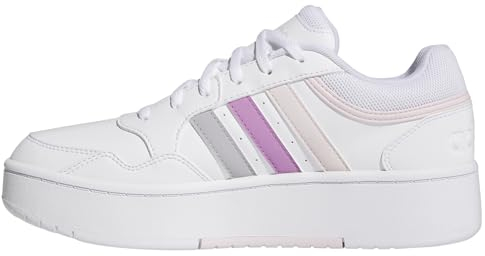 adidas Damen Hoops 3.0 Bold Shoes Schuhe, Cloud White/preloved Purple/Almost pink, 39 1/3 EU