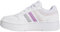 adidas Damen Hoops 3.0 Bold Shoes Schuhe, Cloud White/preloved Purple/Almost pink, 39 1/3 EU