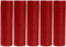 Luftschlangen Papier bunt Party Deko Geburtstag Hochzeit Set holografisch, Stück:5 Stück, Luftschlangen:Bordeaux Rot