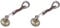 Kahlert Licht 60802 Puppenhauszubehör, Braun, 1 Stück (2er Pack)