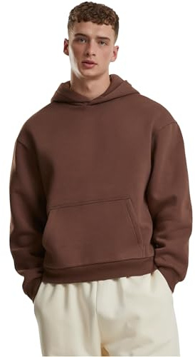 Urban Classics Fluffy Hoody 4XL chocolatebrown