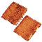 NVOQILIN Verzierte Armstulpen, dehnbar, funkelnde Pailletten, für Karneval, funkelnd für Bühnenshows, Kostümpartys, Farbe: Orange, Length and width: about 10*7cm