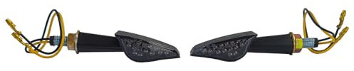 Universal Motorrad LED Blinker Set getönt Smoke SPEED mit E-Prüfzeichen