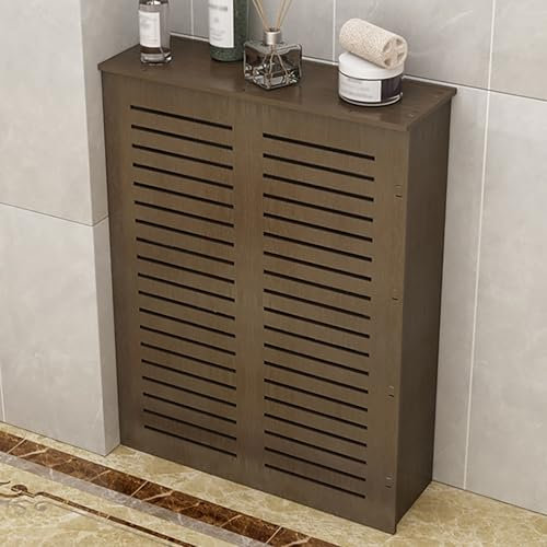 SXSYTR Mueble Radiador, Cubre Radiador Cubreradiador Moderno, con Estante Y Panel Decorativo Elegante Y Moderno, para Casa/Departamento/Oficina, Fácil De Limpiar(40 * 60 * 15cm/16 * 24 * 6in)