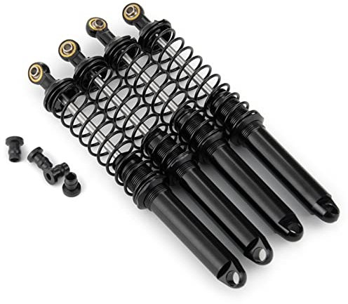 JINFOLI 120mm RC Stoßdämpfer Aluminiumlegierung Öldämpfer 1/10 Axial SCX10, for Traxxas, TRX-4 Wraith D90 RC Klettern Autoteile RC-Car-Metall-Upgrade-Kit(4PCS)