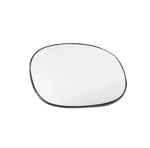 Cristal Retrovisor para Peugeot 206 para Citroen para C3 C2 1998-2012 Espejo Retrovisor Calefaccionado para Coche Cristal Espejo retrovisor Exterior(Right)