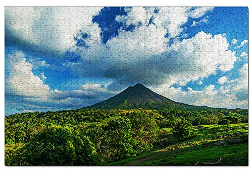 Costa Rica Vulkan Puzzle 1000 Teile Spiel Kunstwerk Reise Souvenir 38x26CM