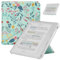 HGWALP Hülle Kompatibel mit Tolino Vision Color (2024)/Vision 6 (2021)&Kobo Libra Colour (2024)/Libra 2 (2021) 7,Clear Soft TPU Hülle Cover mit Automatischer Schlaf/Aufwachen und Ständer-Spring Bloom