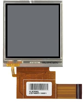 Whltzf Touch screen resistivo da 2,2 pollici con disegni semitrasparenti per smartwatch uso incorporato varie condizioni di illuminazione Tecnologia ad alta efficienza energetica