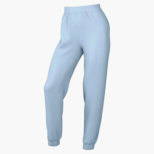 Nike 24.7 Impossiblysoft Dri-Fit Jogger Mit Mittelhohem Bund Für Damen, Celestine Blue/Psychic Blue, HQ8184-441, L