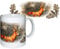 Jagd Kaffee Tasse, Pott, Mug, Keramik Topf, Geschenkidee Motiv Sau