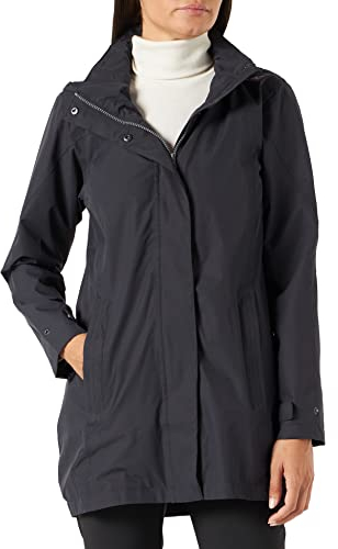 CMP - Veste femme à capuche avec boutons pression, Anthracite, M