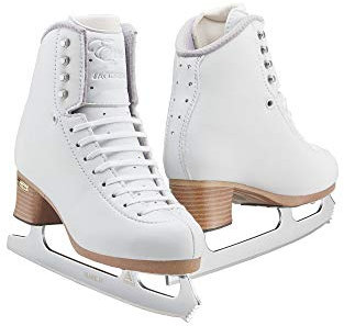 Jackson Ultima - Evo Boot with Mark IV Blade, Light Support Figure Skates for Women and Girls, Championship Quality Ice Skates, (Style No. FS2020)