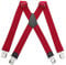 HBselect Hosenträger Herren mit 4 starken Clips 4 cm breit X-formoig elastisch einstellbar Länge für Damen Buro