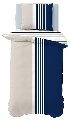 Nautica Home APORT BETTWÄSCHE Set 100% Baumwolle 155X220 + 80X80